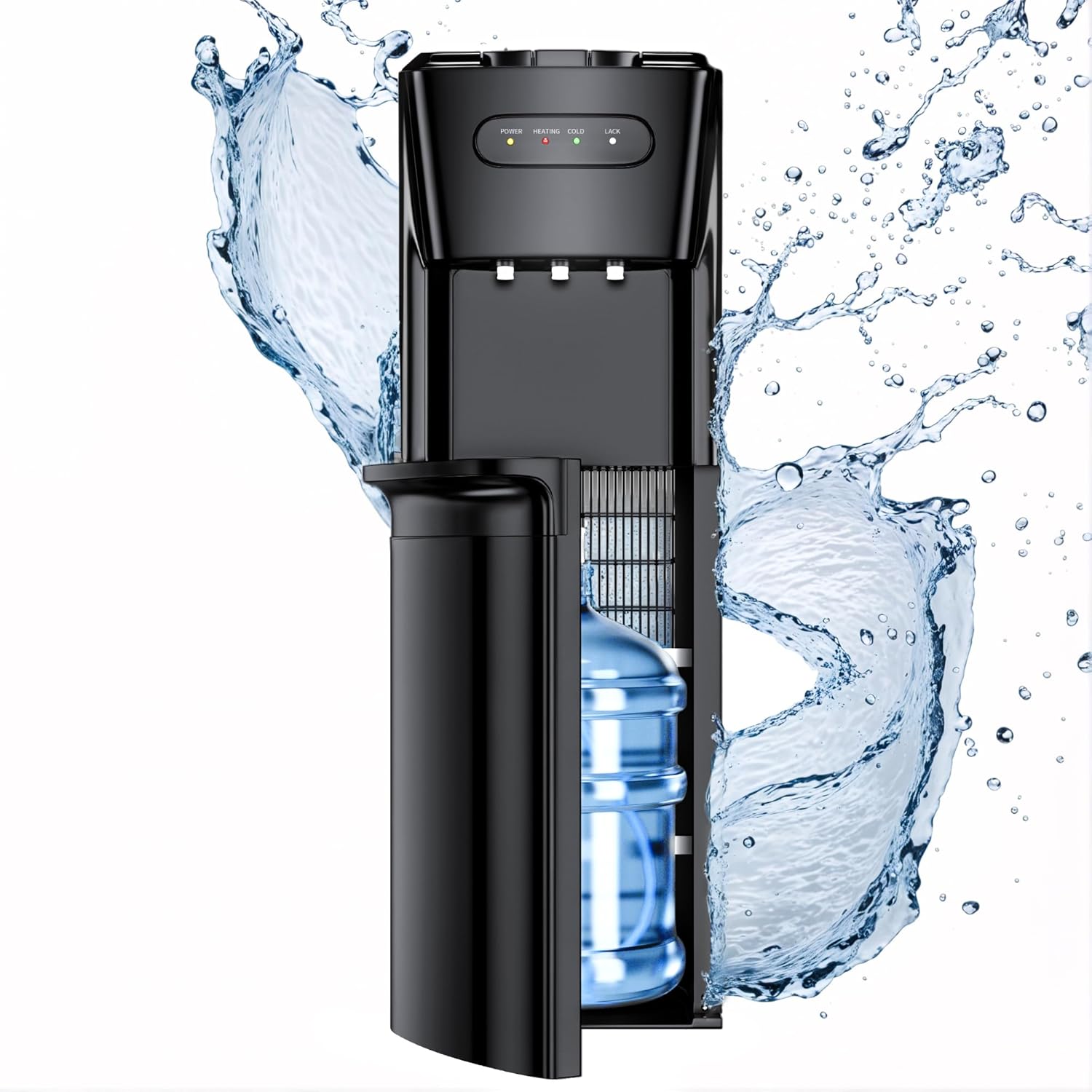 Bottom Loading Water Cooler Dispenser Hot Cold & Cool Water Dispenser