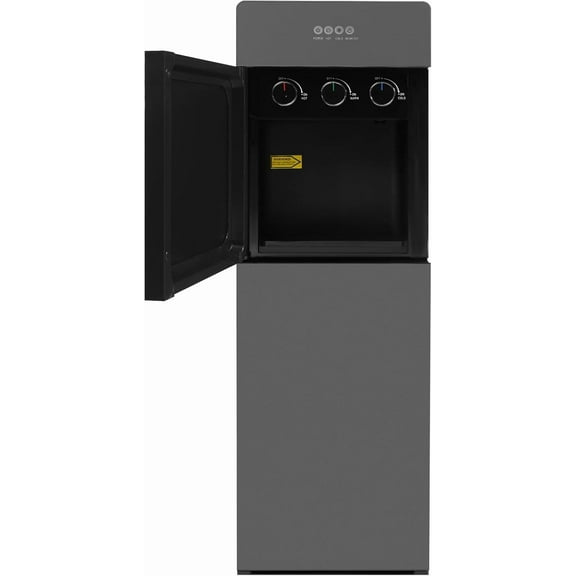 Bottom Loading Water Cooler Dispenser for 5 Gallon Bottle, 3 Temperature Settings Hot Cold & Room Water Perfect for Homes, Kitchens
