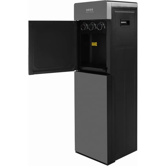 Bottom Loading Water Cooler Dispenser w/3 Temperatures Setting, 5 Gallon Hot and Cold Water Coolers Water Dispenser for Living Room Home Office