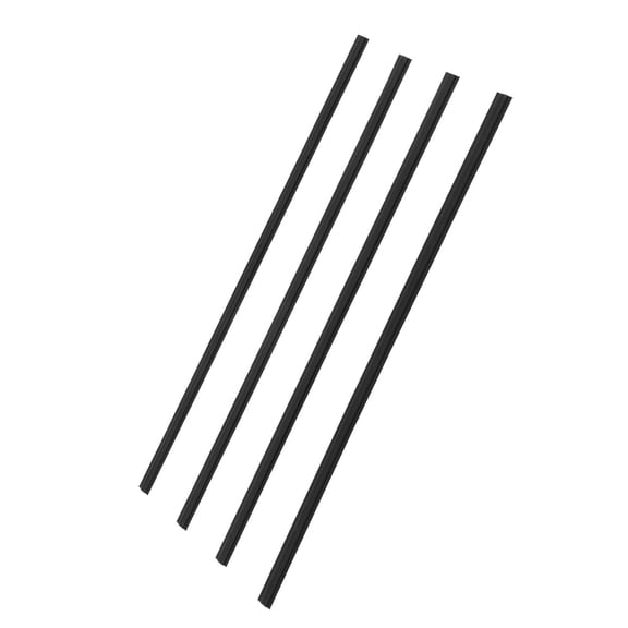Bottom Locking Privacy Slat, Double Layer Vertical for Chain Link Fence, HDPE for 6ft Garden & Farm Fence, Black