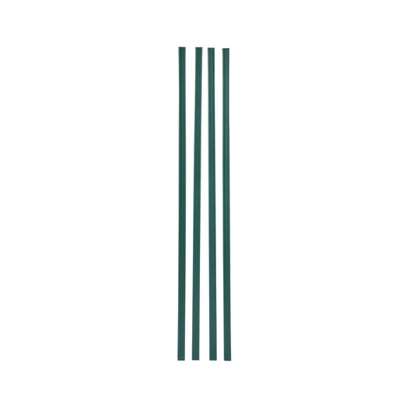 Bottom Locking Privacy Slats, Double-Wall Vertical Bottom-Locking Slats for Chain-Link Fence, High-Density HDPE Chain Link Slats Ideally Fit 4' High Fence for Garden, Farm, Sports Field(Green)