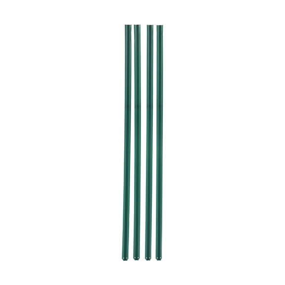 Bottom Locking Privacy Slats for 4 ft Chain Link Fence, High Density HDPE Single Wall Vertical Fence Slats with 3 Locking Channels, 10 ft Fence Coverage for Garden Farm Pool Sports Field Green