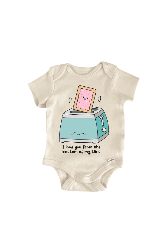 Bottom My Tart Best Newborn Baby Bodysuit