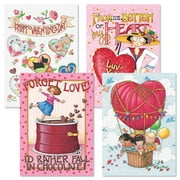 Bottom Of My Heart Valentine Greeting Card by Mary Engelbreit - Set of 8