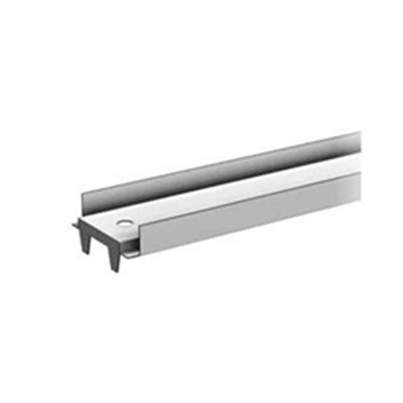 Bottom Rail - Black - 36 in. - Durable Support for Shelving Units