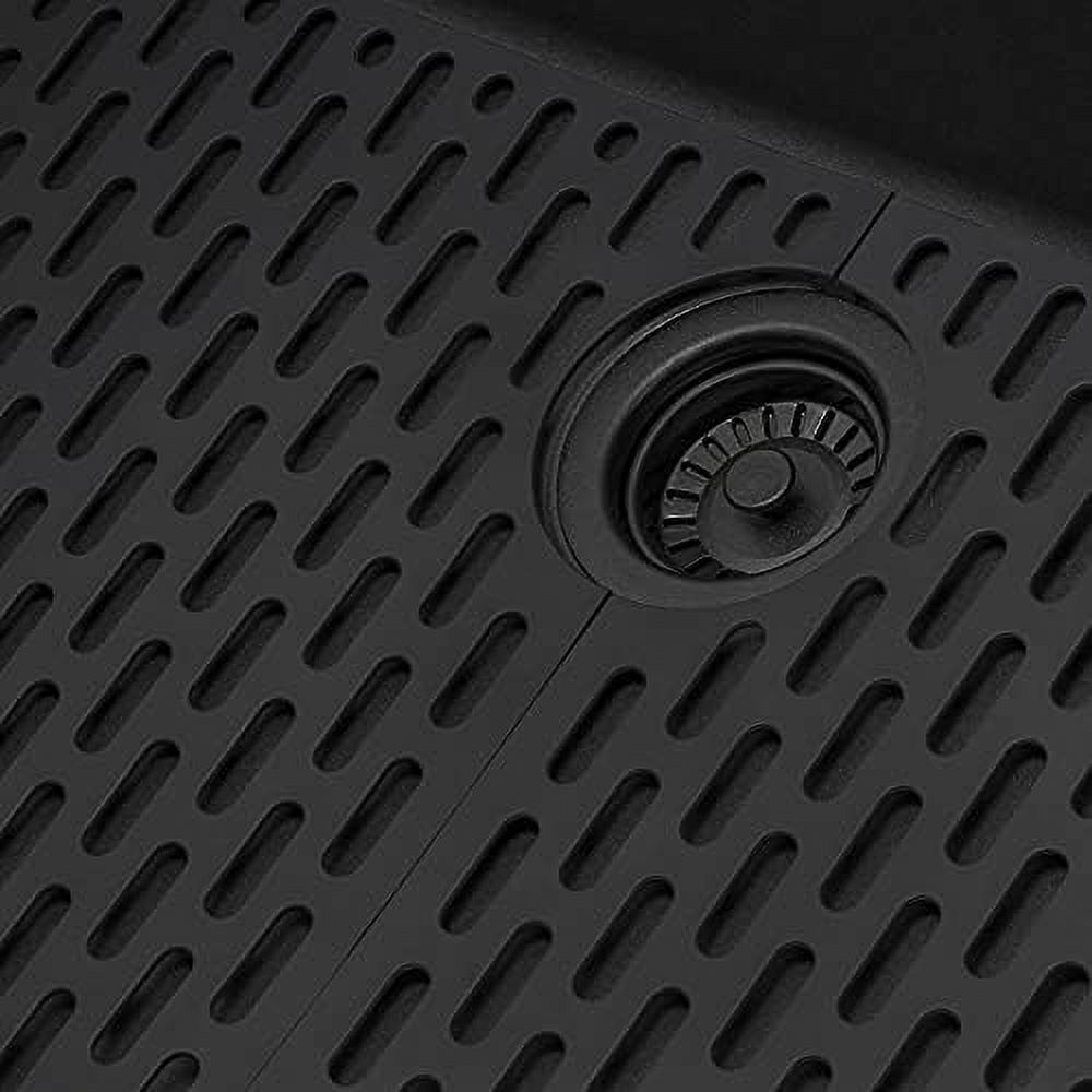 Bottom Rinse Grid For RVG1033 And RVG2033 Kitchen Sinks Black