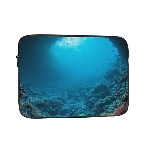 Bottom Sea Laptop Sleeve Bag Compatible With MacBook Air / Pro iPad MateBook Tablet Surface HP Lenovo Dell ASUS Acer Laptop Computer Protective Size: 10 inch