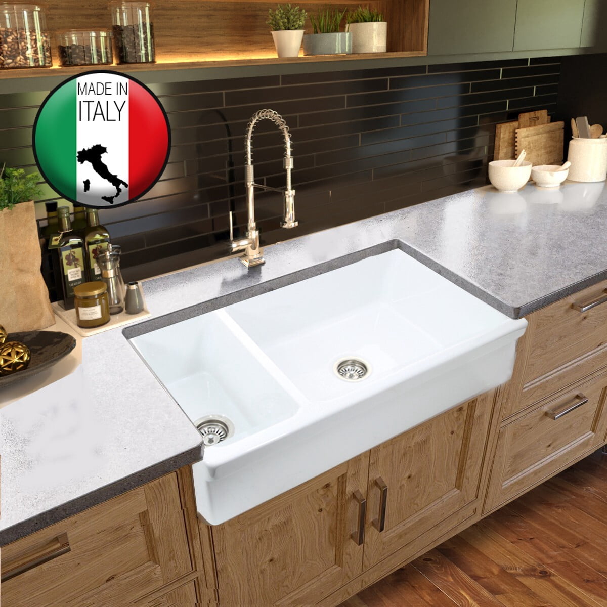 Bottom Sink Grid for HP-FC9010-W and HP-FCBIDB-W Fireclay Sinks ...