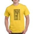 thumbnail image 1 of Bottom Thoughts T-Shirt Men -Mohsen Najafi Designs, Male x-Large, 1 of 4