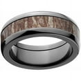 thumbnail image 1 of Bottomland Men's Camo Black Zirconium Ring with Polished Edges and Deluxe Comfort Fit, 1 of 1