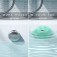 thumbnail image 1 of Bottomless Bath Overflow Drain Cover for Tub, Adds Inches of Water to Bathtub for a Warmer Deeper Bath, Spa Accessories, Drain Block, Water Stopper Plug, 1 of 6
