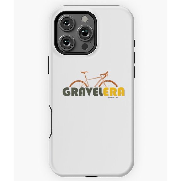 Bottomless Gravel Bike Funny Cycling Phone Case for iPhone 16 15 14 13 12 11 Pro Max