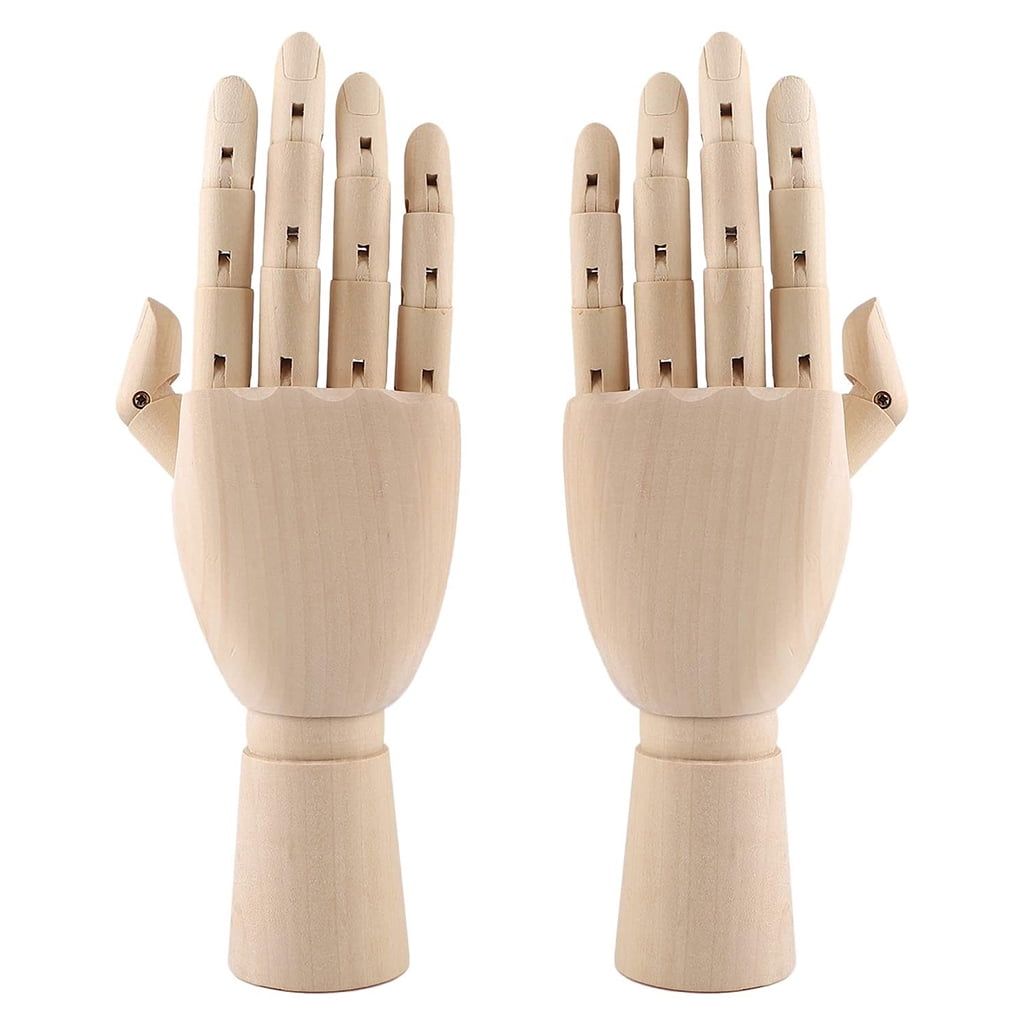 Bottone 18/25cm Joints Hand Model W00den Hand Figurine for Sketching ...