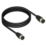Bottone 3 Pin DIN Connection Wire Line Double End Male Plug Connector Cable for DIY Projects and Professional Setups