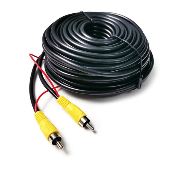 Bottone Car Reverse Camera Video Cable Backup Camera Video Line with Detection Wire and Video Coupler Extension Wire