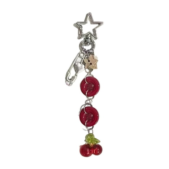Bottone Cute Button Phone Pendant Keychain Phone Charm for Women Stylish Phones Decoration for Bag Purse Backpack