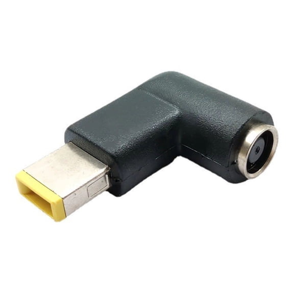 Bottone DC7.9x5.5mm Female to Round Head Square Port Male Socket Connector Adapter Laptops Power Charging Converter