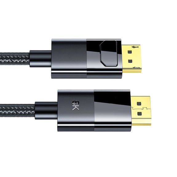 Bottone DisplayPort 1.4 Extension Cable Supports 8K@60Hz 4K@144Hz 2K@165Hz Cable for Computer Desktop Laptop PC Gaming