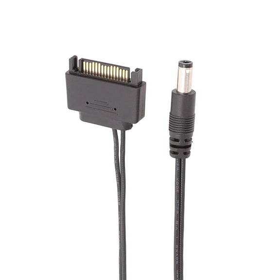 Bottone Durability SATAs to DC5521/DC5525 Adapter Power Cable 12V Output, Perfect for DIY Projects Device Upgrades,Accessories