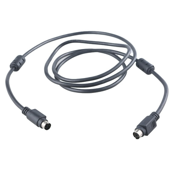 Bottone Effective Secure Connection Cable PS/2 Cable 6PIN Mouse and Keyboard Cable for Laptops Computer 1.5m/59.06inch Wire