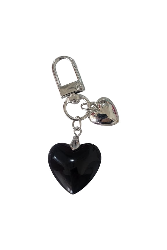 Handbag Decorations Unique Heart Keychains Fashion Heart Keyrings Handmade Key Jewelry G1ft for Fashion Individuals