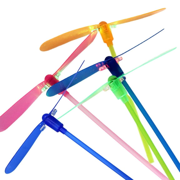 Bottone Plastic Dragonfly Toys Aero Props Plastic Propeller Aerodragonfly Toy Glowing Dragonfly Toys Copter Led for Sky Glider