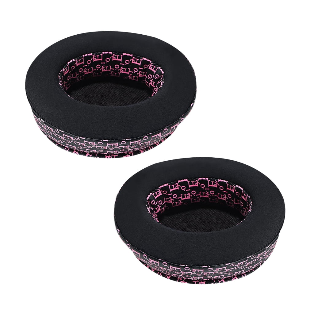Geekria QuickFit Replacement Ear Pads For Razer Kraken X Headphones - Memory Foam, Protein Leather (Black)