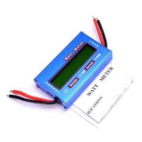 Bottone RC Watt Meter 100A Power Analyzer Digital LCD Balance Battery Voltage Checker Model Airplane Power Meter Car Accessories