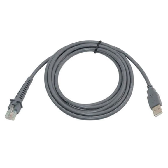 Bottone USB A to RJ45 Cable for Datalogic CAB4120 CAB4120 QD2130,QD2110 Enhances Data Transfer in Retail and Warehouse Setting