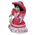 thumbnail image 1 of Bottone Victorian Porcelains Doll Princesses Reborns Doll with Gown Rural Home Decorative Ceramic Doll Holiday Party Table Decors, 1 of 4