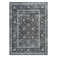 thumbnail image 1 of BouPower 10x13Ft Machine Washable Area Rug, Boho Vintage Distress Floral Rug for Living Room, Low Pile Bedroom Rugs, Thin Lightweight Print Pattern Carpet for Dining Room, 1 of 10