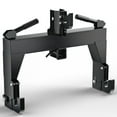 thumbnail image 1 of BouPower 3-Point Quick Hitch for Tractors with 3000 LBS Lifting Capacity,Compatible with Category 1 Tractors,No Bushing Required,Attachment Between Lower Arms,Includes 2" Receivers, 1 of 6