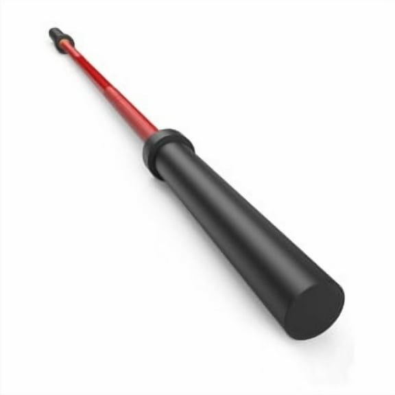 BouPower 7FT Barbell, Weight Bar For Weightlifting and Powerlifting, 45lb Straight Bar with Needle Bearings & Brass Bushings, 1500LBS Strength Training Bar Fit 2" Standard Weights Home Gym