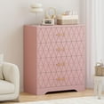 thumbnail image 1 of BouPower Dresser for Bedroom,4 Drawer Dressers Chest of Drawers,Modern Dresser,Wood Drawer Chest Storage Cabinet for Living Room,Hallway,Entryway,Home Office, 1 of 8