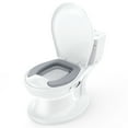 thumbnail image 1 of BouPower Infant Potty Training Toilet,Lifelike Flushing Sound,Lightweight Design,Toddler Potty Training Toilet with Comfortable Seat, 1 of 6