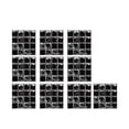 thumbnail image 1 of Bouanq 10pc 3D Wall Stickers Crystal Tile Stickers DIY Waterproof Self-Adhesive Wall Stickers for Bedroom Bathroom Kitchen, 1 of 9