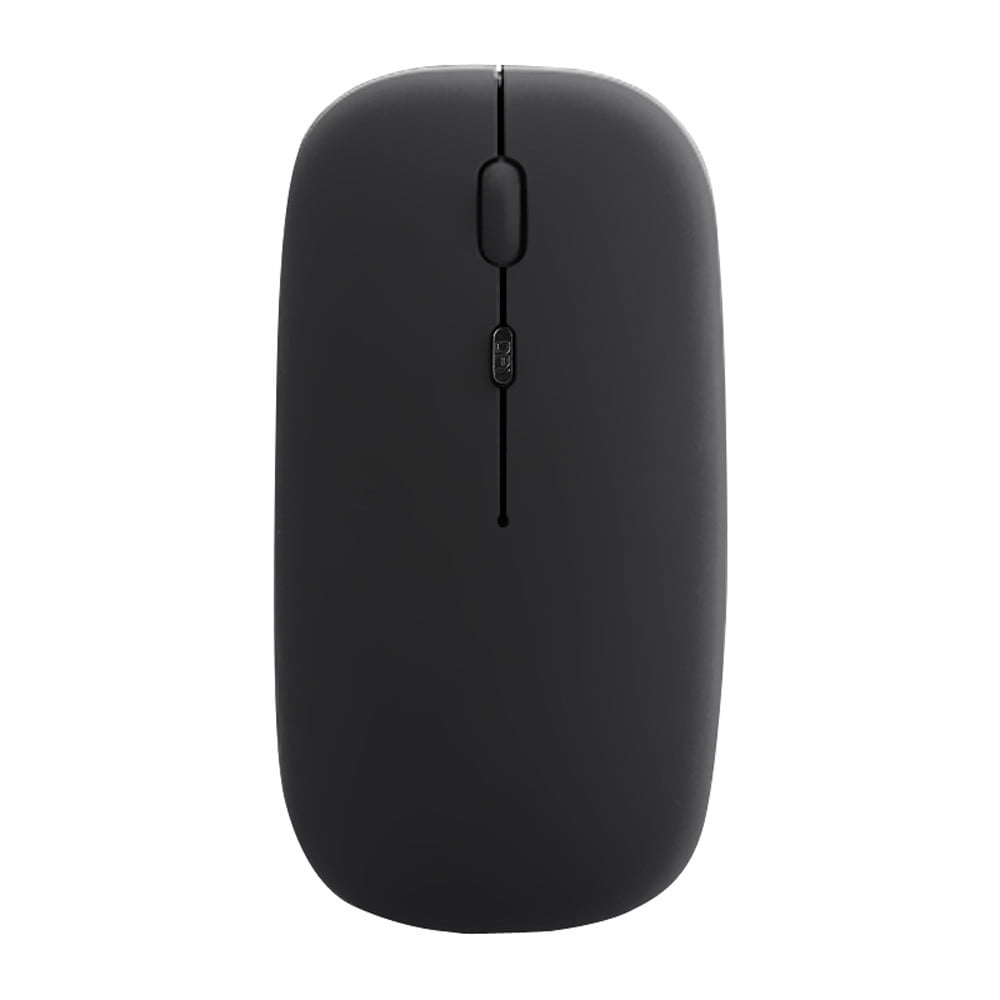 Bouanq 2.4GHz Rechargeable Wireless Mouse Silent Button Ultra Thin USB ...