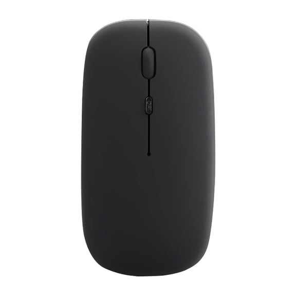 Bouanq 2.4GHz Rechargeable Wireless Mouse Silent Button Ultra Thin USB Optical Mice New