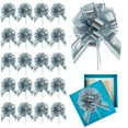 thumbnail image 1 of Bouanq 20 Pcs Gifts Present Pull Bows for Gift Wrapping Valentine's Day Butterflys Bow Pull Wrapping Bows for Christmas Tree Decoration Gifts Package Florist Bouquet Baskets Wreath Decor, 1 of 3
