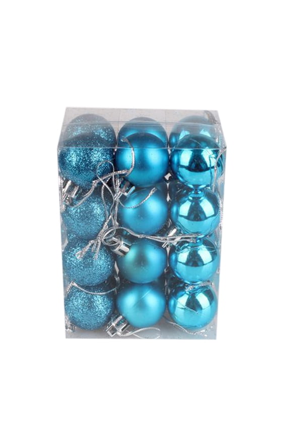 30mm Christmas Ball Ornaments Bronze Shatterproof Christmas Decorations Tree Balls Small for Halloween Xmas Holiday Decoration