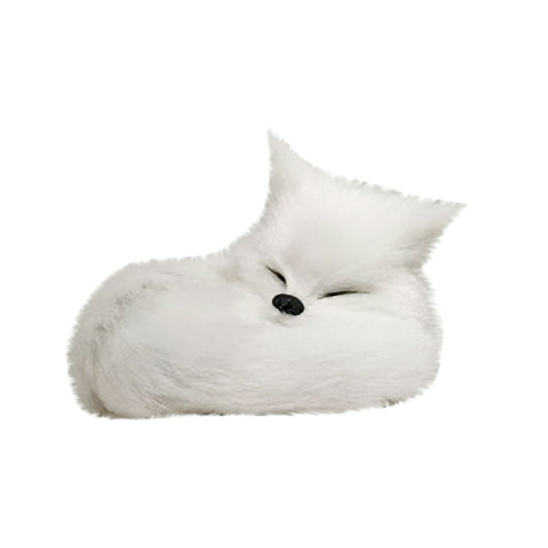 Bouanq Arctic Fox Plush Stuffed Animal Plush Toy Gifts for Kids Cuddlekins Static Fox Multi Walmart