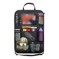 thumbnail image 1 of Bouanq Auto Accessories Backseat Car Organizer Kick Mats Car Back Seat Protector With Tablet Storage, 1 of 6