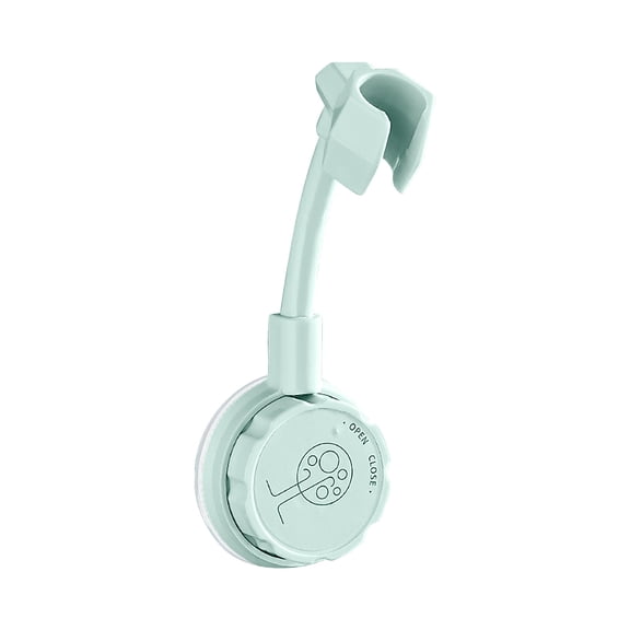 Bouanq Bathroom Shower Head Adjustable Rotating Shower Head Wall-mounted Bracket Punch-free Shower Rack Shower Head with Handheld