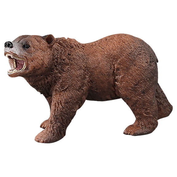 Chmadoxn Bear Animal Toys Figurines Home Decorate Birthday Gift Party Favor School Project for Toddlers Preschool Ideal Educational Toy for Kids