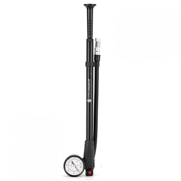 Bouanq Bicycle Inflator Front Fork Inflator Shock Absorbe-r Portable Inflator High Pressure Handheld 300PSI Inflator