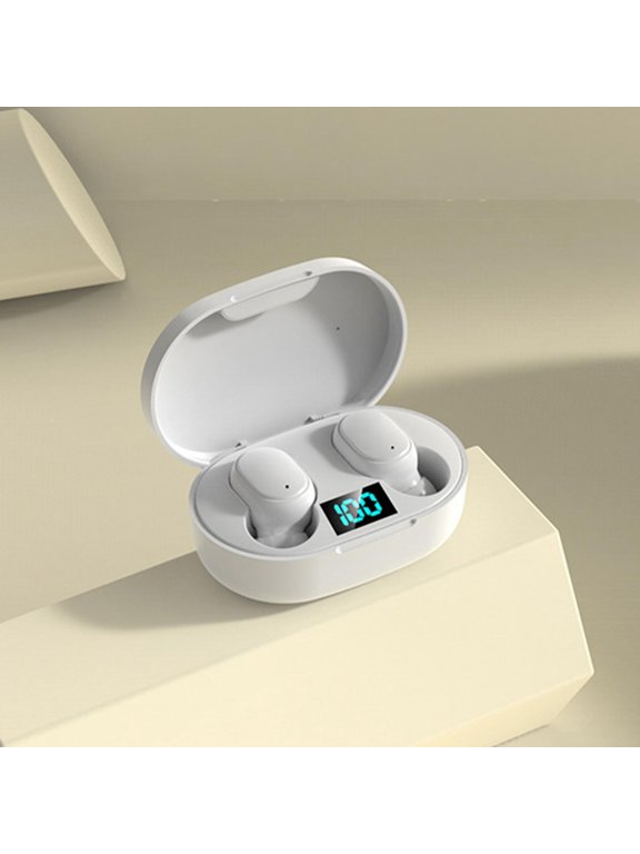 Bluetooth 5.0 Wireless Earbuds with Wireless Charging Case IPX8 Waterproof Stereo Headphones in Ear Built in Mic Headset Premium Sound with Deep Bass Bluetooth Earbuds for Sport