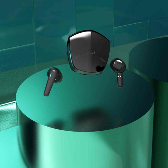 Bouanq Bluetooth Headphones Wireless Earbuds Bluetooth In Ear Light-Weight Headphones Built-in Microphone Immersive Premium Sound With Charging Case Headphones for School