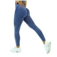 thumbnail image 1 of Bouanq Butt Lift Leggings Scrunch Butt Push Up Leggings Yoga Pants for Women Workout Tights, 1 of 6