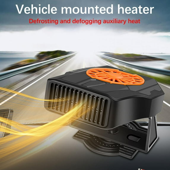 Bouanq Car Heater,2022 Upgrade Fast Heating Defrost Defogger,Fast Garage Heater for Indoor Use, Outlet Plug in Cigarette Lighte,24V Automobile Windscreen Fan for All Cars Portable Car Heater
