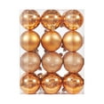 thumbnail image 1 of Bouanq Christmas Decorations Xmas Tree Decor 24PCS Christmas Tree Ornament Pendant Party Supplies Tree Hanging Plastic Ball 4cm/1.57in Christmas Tree Ornaments Gifts for Xmas Wedding Holiday, 1 of 2